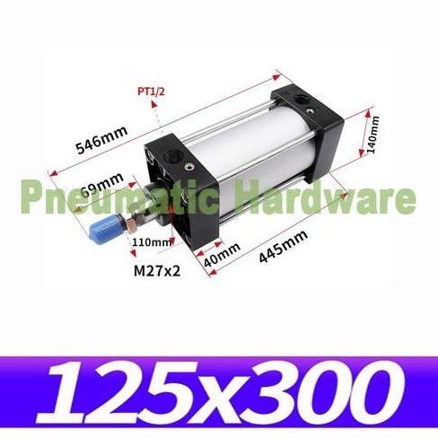 Sc125X300 Sc125-300 Sc125*300 Sc 125X300 Sc 125-300 Sc 125*300 Pneumatic Standard Cylinder Ko90