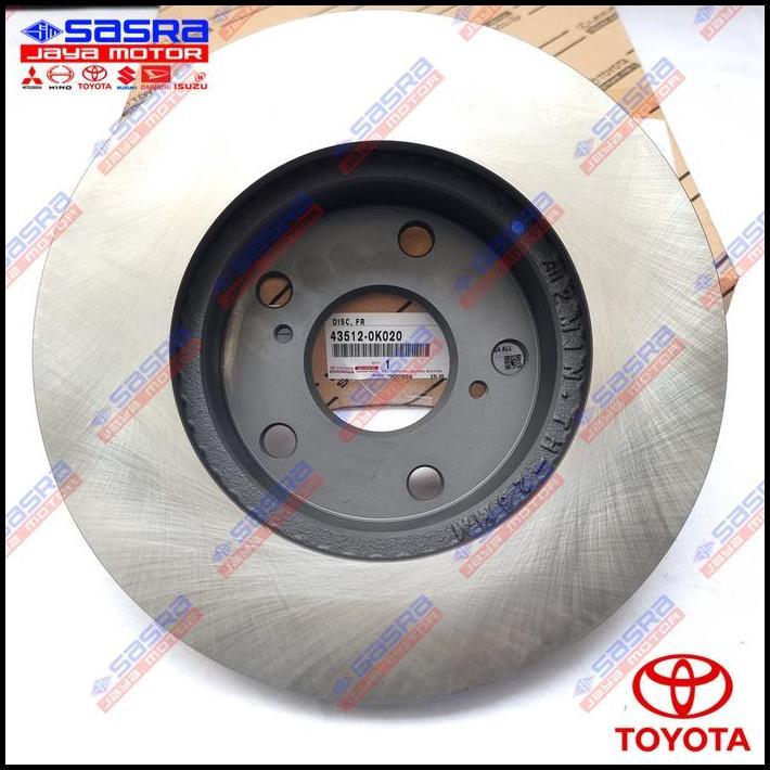 TERLARIS BRAKE DISC/PIRINGAN REM INNOVA 2005-2015 TOYOTA GENUINE ORIGINAL 