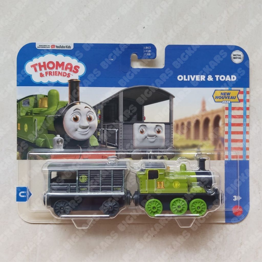 Thomas and Friends MAGNET Track Master OLIVER & TOAD