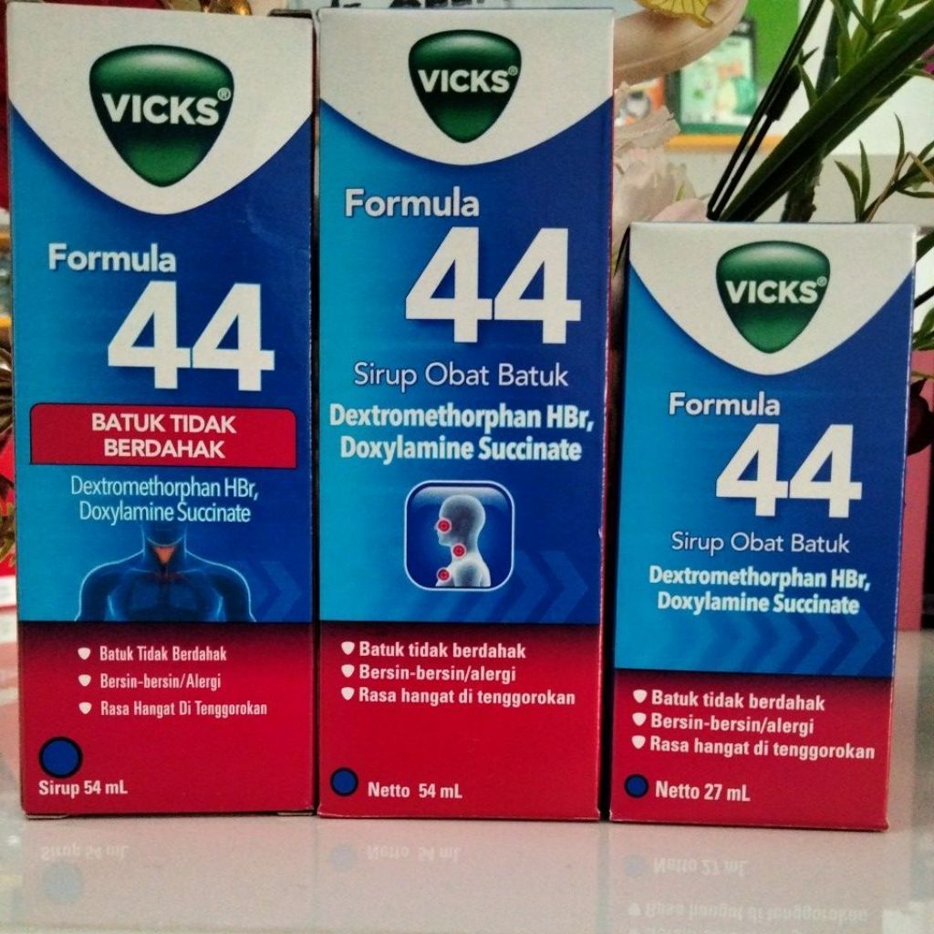 VICKS FORMULA 44 BATUK TIDAK BERDAHAK DEWASA