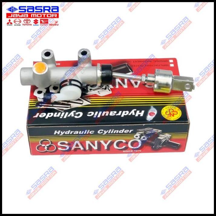 TERBARU CLUTCH MASTER ASSY DUTRO|DYNA 2010-2021 ALUMUNIUM SANYCO - MASTER KOPLING ATAS/CM ASSY SNC.3