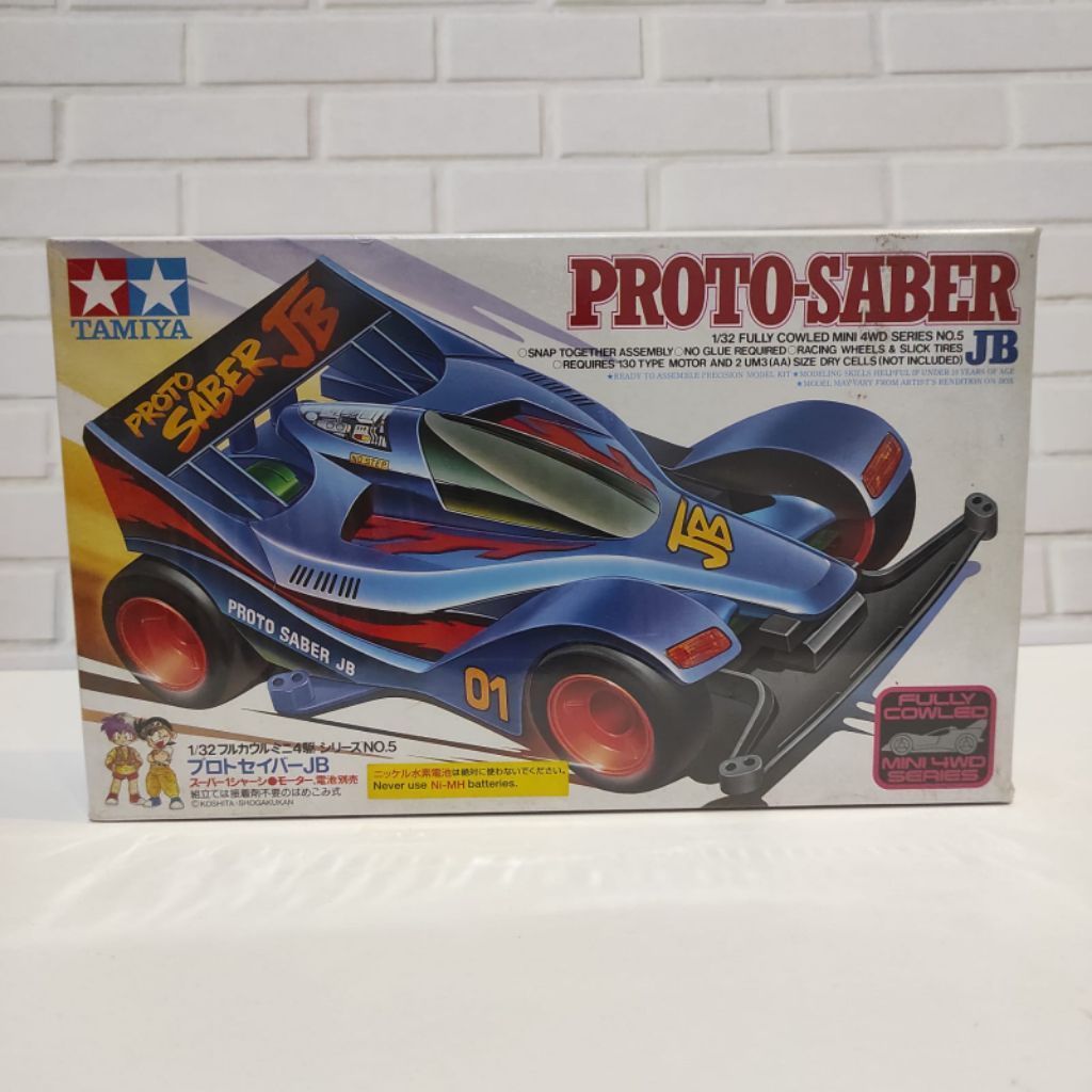Tamiya Mini 4WD PROTO SABER JB Original Made in Japan