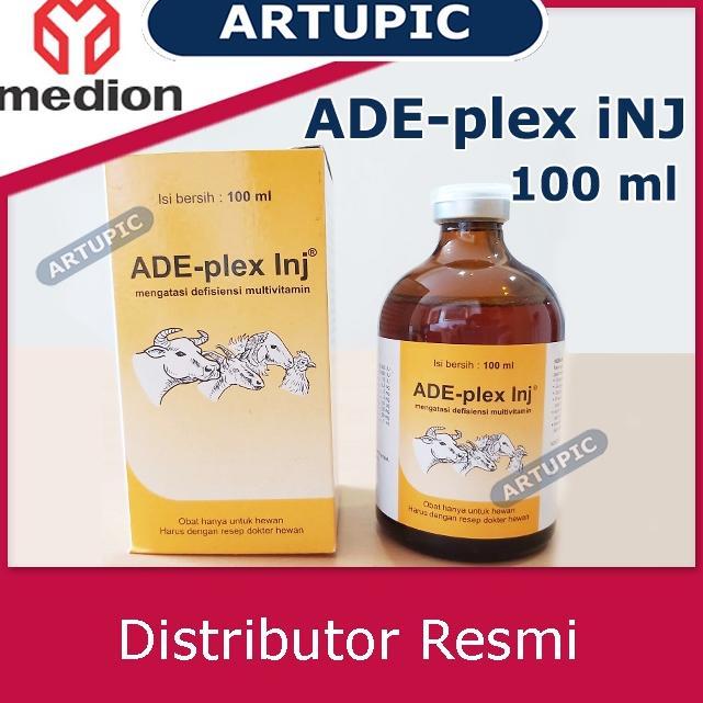 PROMOOO ADE-PLEX INJECTION 100 ML MULTIVITAMIN AYAM UNGGAS SAPI KAMBING DOMBA MEDION VITAMIN OBAT HE