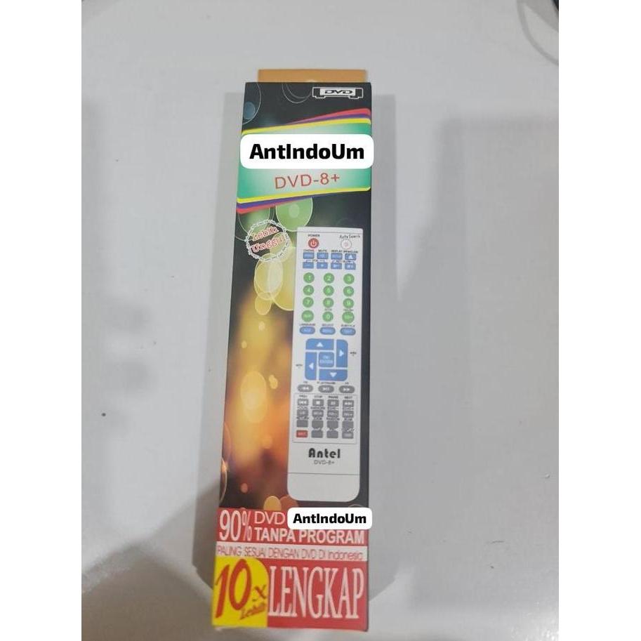 REMOTE DVD UNIVERSAL DVD-8+ ANTIU