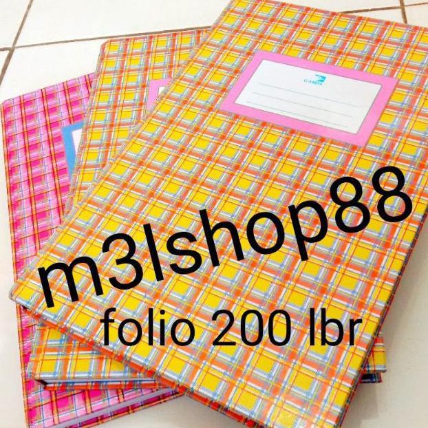 Buku Folio 200 Lembar Garda - 1 Pcs