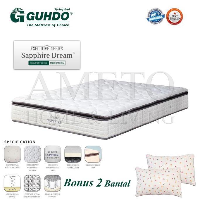 Kasur Sapphire 180x200x27 cm - Guhdo Spring bed