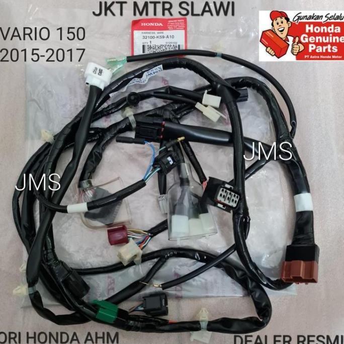 32100-K59-A10 harness wire K59-A10 kabel body assy vario 150 f1 2015-2017 vario 150 pertama, kabel E