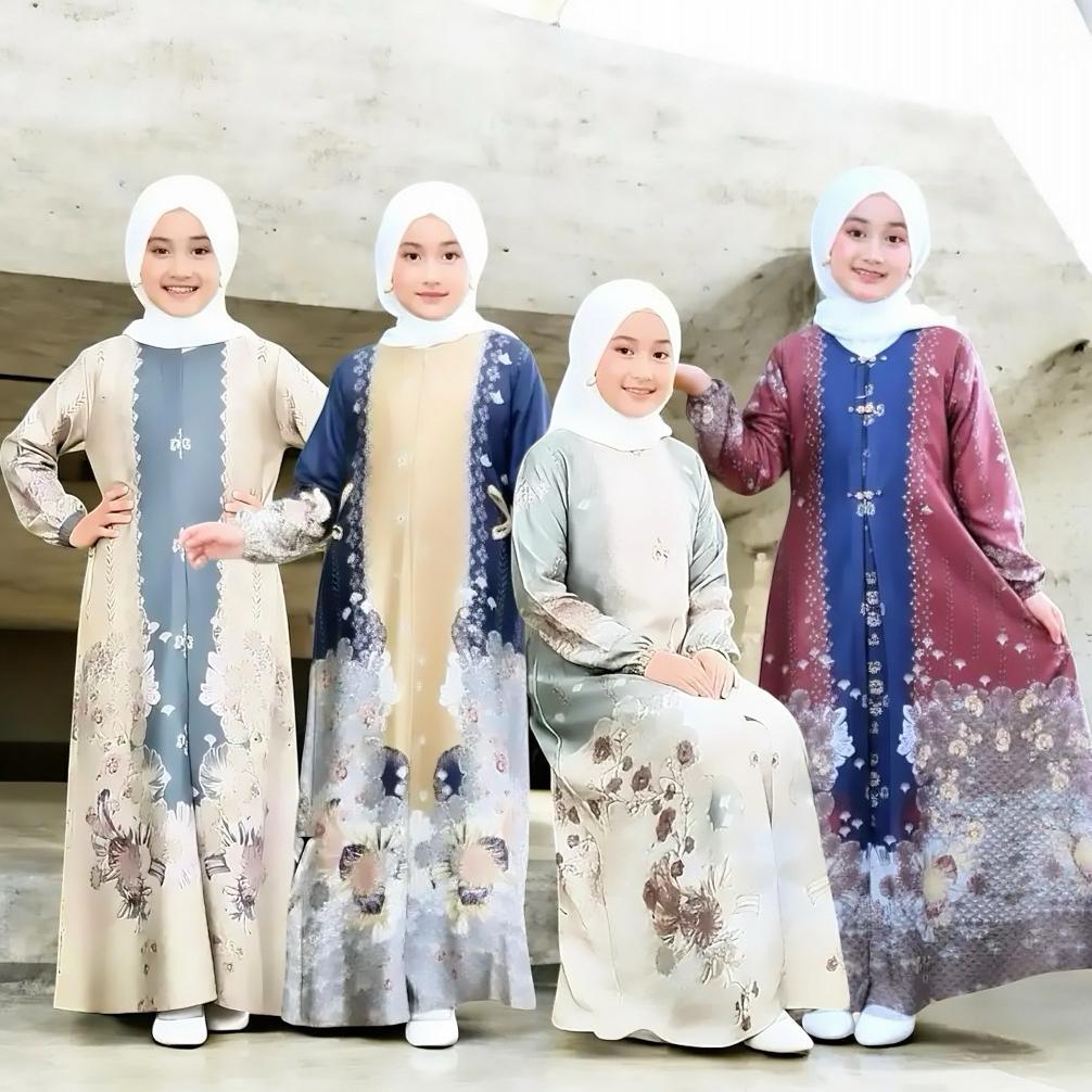 Clearance Gamis Kids Medina Silk Premium | Gamis Anak Medina Silk Premium
