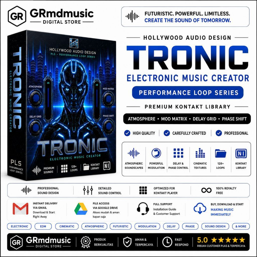Hollywood Audio Design – TRONIC (KONTAKT)