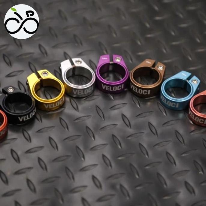 Seatclamp Veloci Ukuran 30mm untuk Surly Darkrock dan Frame Chromoly Lainnya