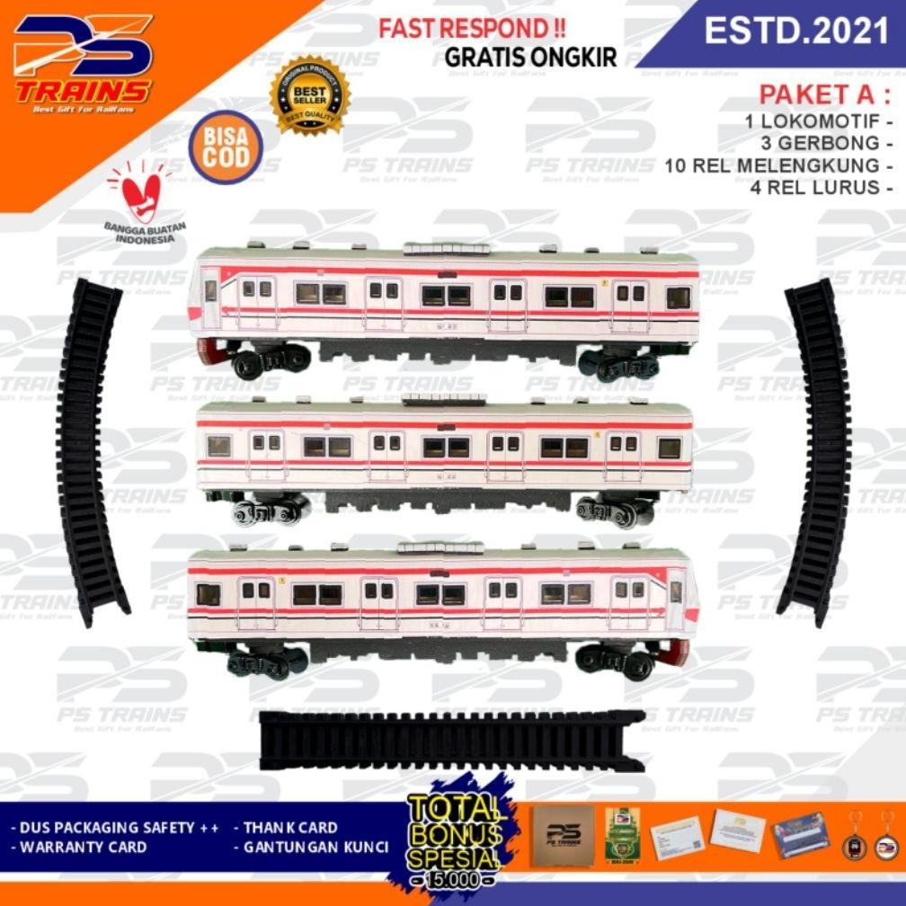 [NEW] [ TANPA MESIN SERI KRL] MINIATUR KERETA COMMUTER LINE (KRL) TM 6123