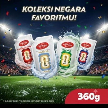 LIFEBUOY Sabun Mandi Cair Menthol Kick 360ml