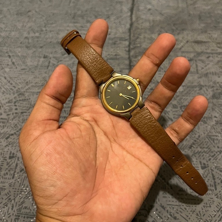 jam tangan vintage citizen titanium original