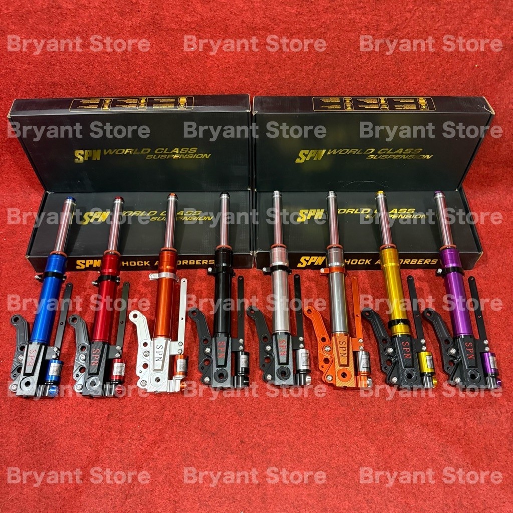 SUSPENSION SPN RACING SHOCK BREAKER DEPAN TABUNG Q160 AEROX OLD AEROX NEW AEROX ALPHA AEROX TURBO SH
