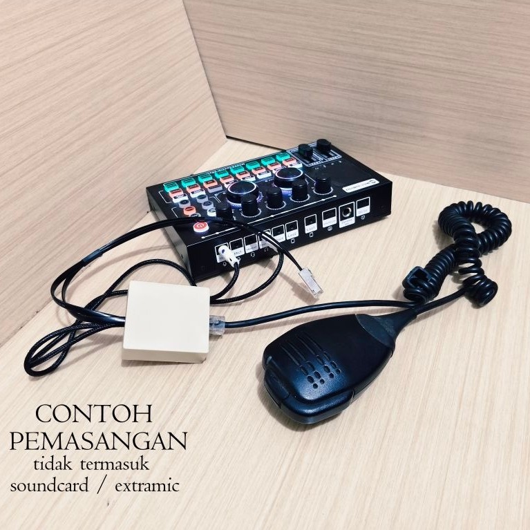 PTT BOX SOUNDCARD TO MOTOROLA XIR 3688