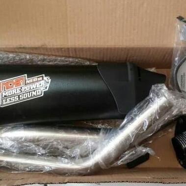 Knalpot NOBI / NOB1 NEO 3BOLD Motor Sport lengkap