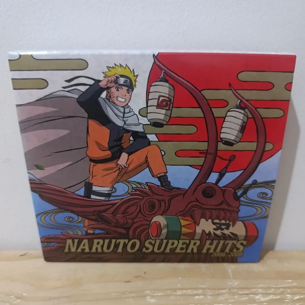 CD NARUTO - Super Hits 2006-2008 Original Soundtrack (Import with DVD & OBI)