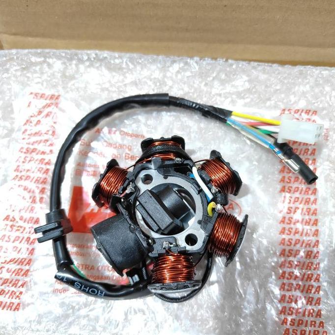 Spul Spull Assy Stator Set Pulser Honda Astrea Grand GN5 Aspira ORI