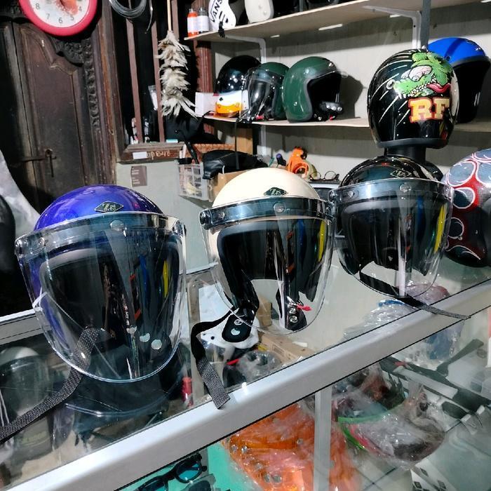 Slim Head+Kaca Original Slim Merek Norisk , Motorcycle Original Dan Terpercaya