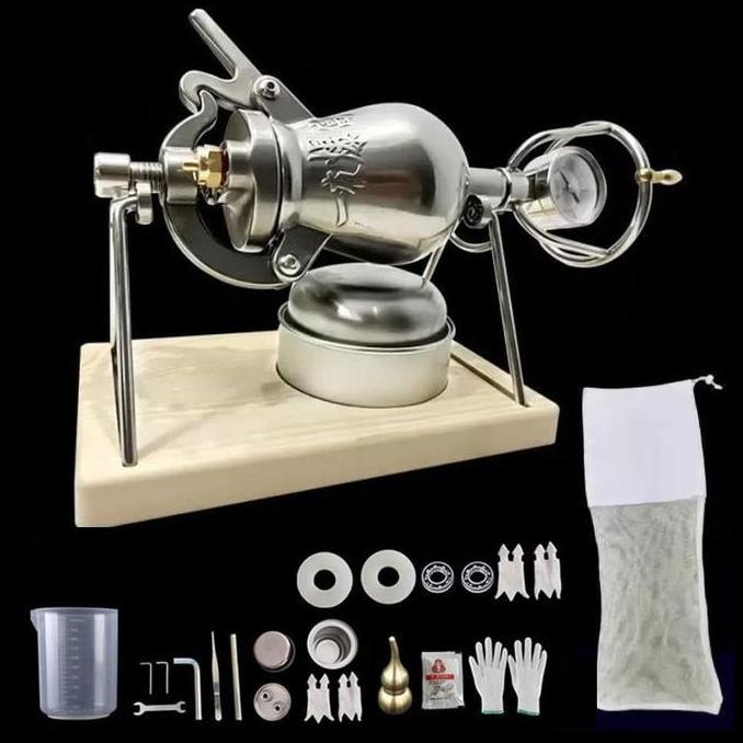 PUPYLO Mini Popcorn Maker Mesin Popcorn Mini Alat Pembuat Popcorn Mini Berkualitas