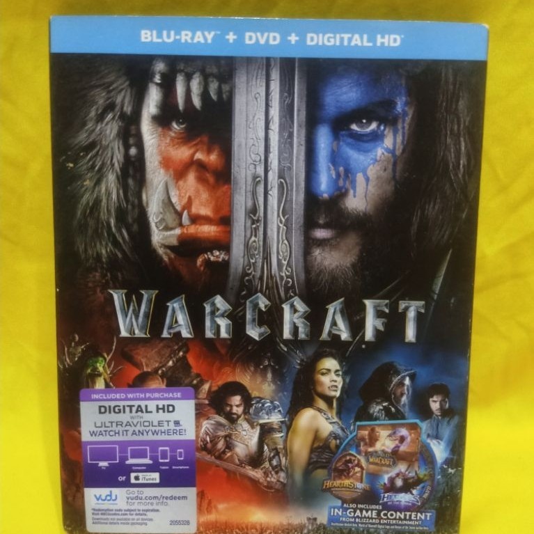 Bluray Warcraft (Bekas)