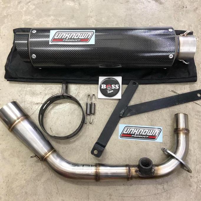 Knalpot Unknown Falcon Speciale Fullsytem Vespa Sprint Primavera S LX