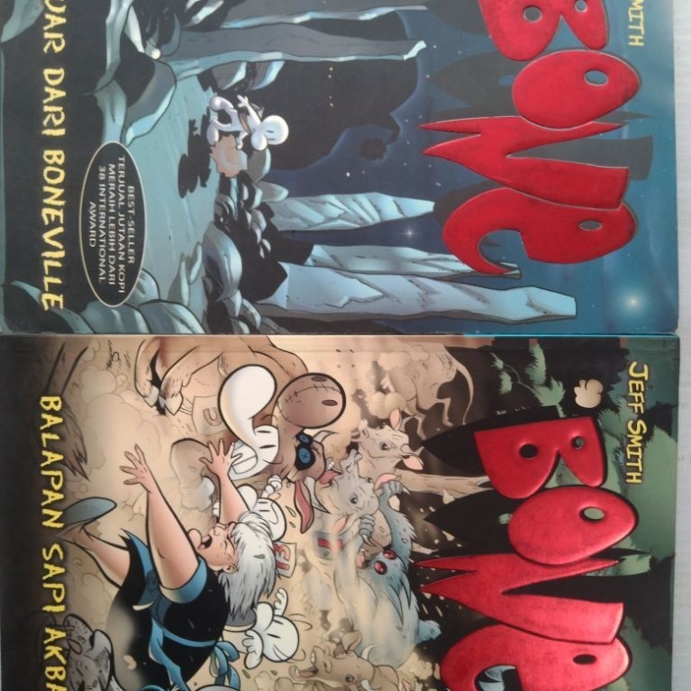 Komik Humor BONE BALAPAN SAPI & KELUAR DARI BONEVILLE oleh Jeff Smith