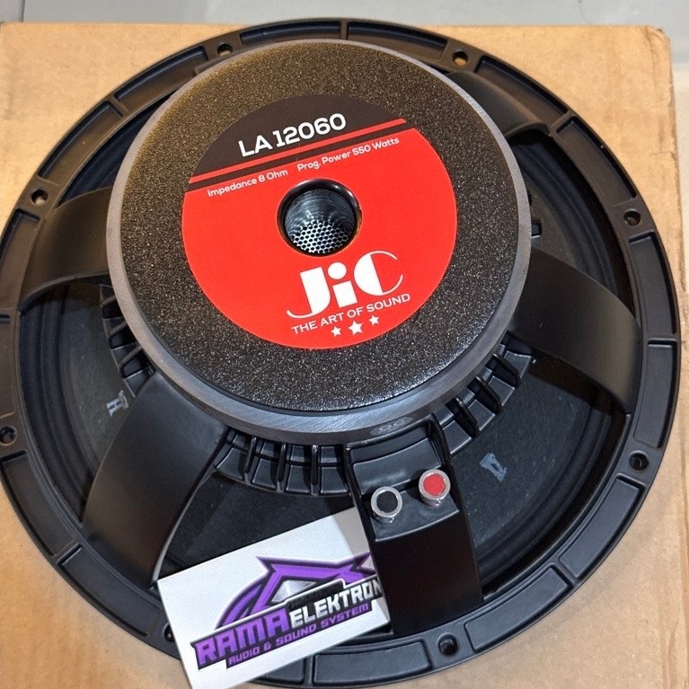KOMPONEN SPIKER JIC LA 12060 SPEAKER JIC LA 12 060 12 inch balap