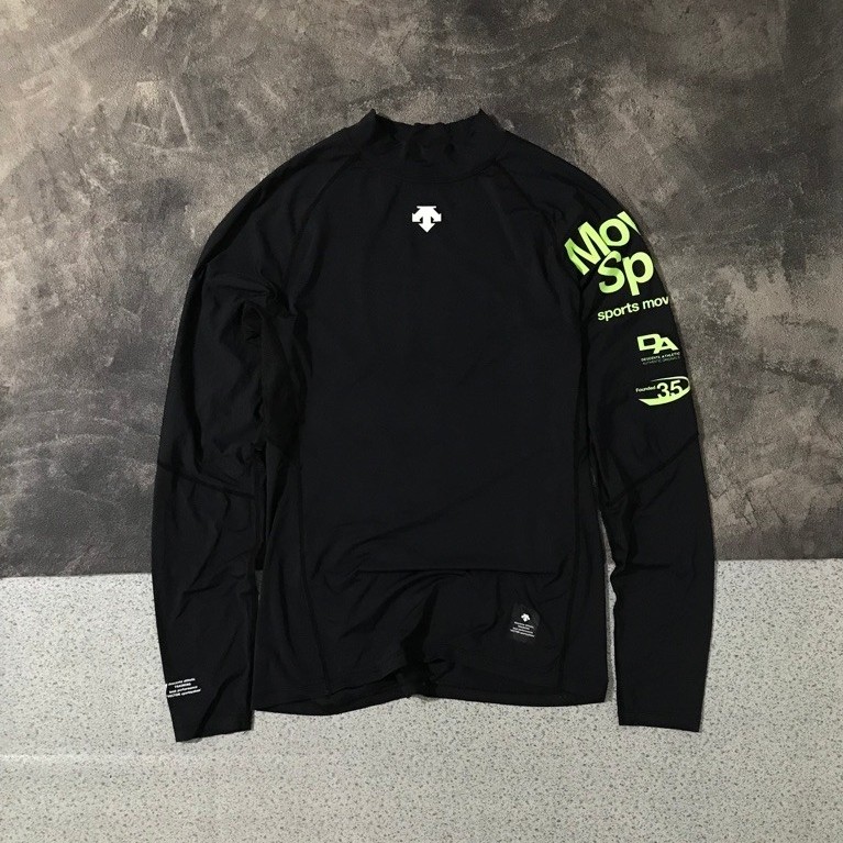 baselayer hitam Descente Bekas second
