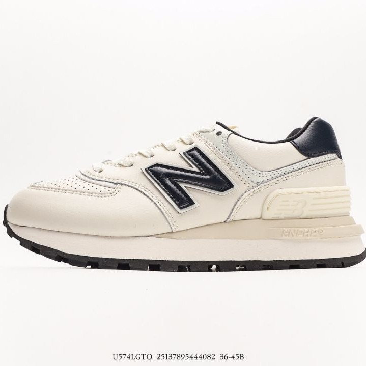 New Balance U574LGTO White Navy