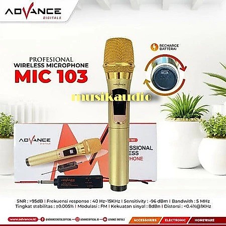 MIC BLUETOOTH ADVANCE 102 | ADVANCE 103 | ADVANCE 106 | ADVANCE 206 | TERLARIS