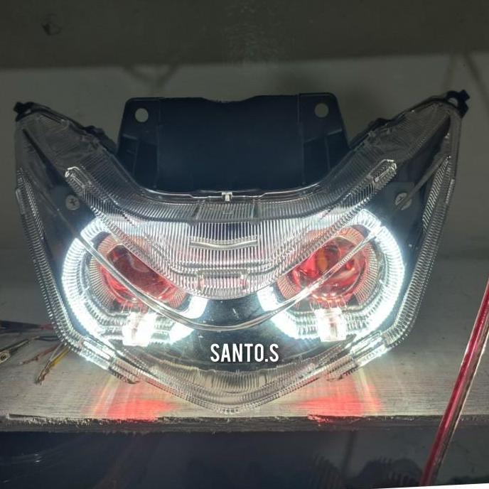 lampu beat deluxe biled dabel beat deluxe 2020-2023 custom lampu
