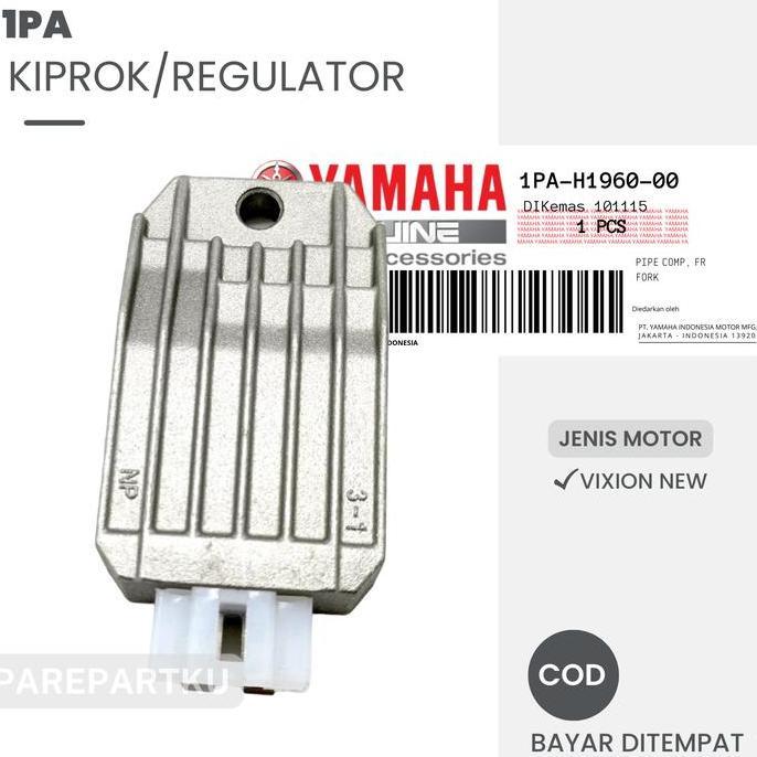 MALAV 1PA REGULATOR/ KIPROK VIXION NEW TAHUN 2013-1014/ REGULATOR PENGATUR ARUS/ CIPROK/ KPROK/ RGUL