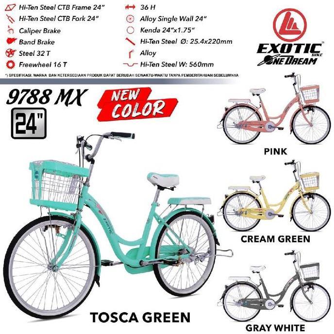 City Bike EXOTIC 9788 MX warna baru