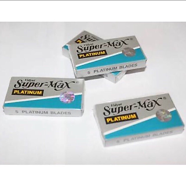 Silet Supermax Platinum Original 1 box isi 5pcs