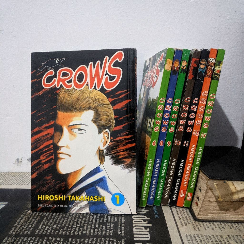 Komik Crows cabutan