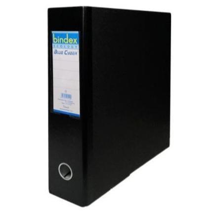 Ordner Bindex 717 Folio Hitam Biru Karton Tebal