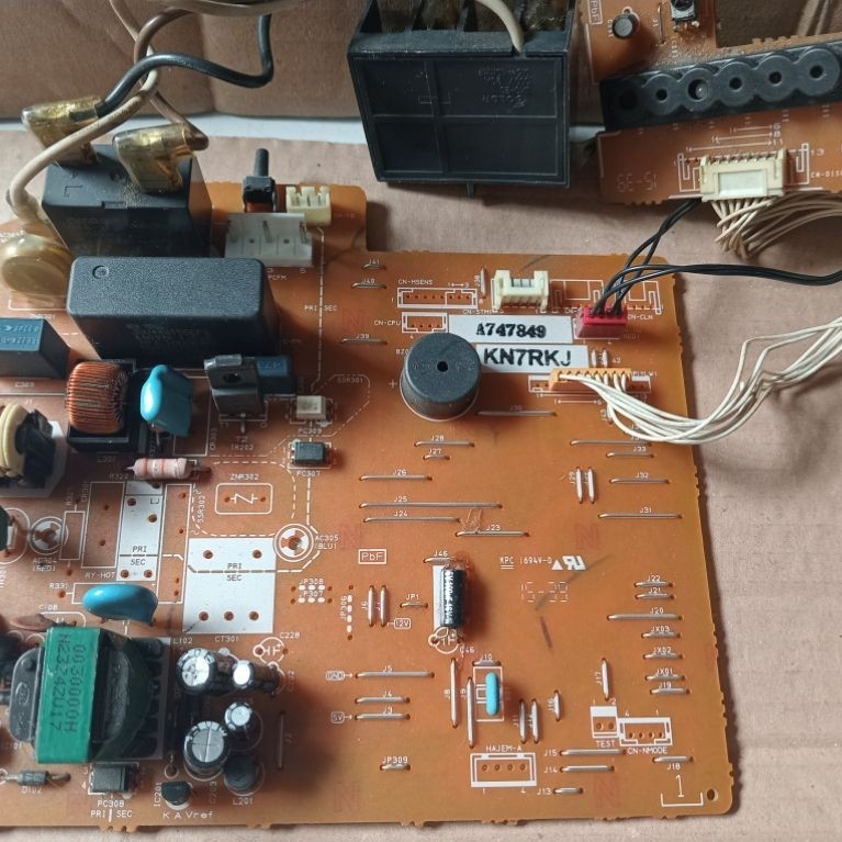 modul PCB panasonic no seri A747849/KN7RKJ ECO SMART bisa buat ½pk ¾pk 1pk  masih normal original be