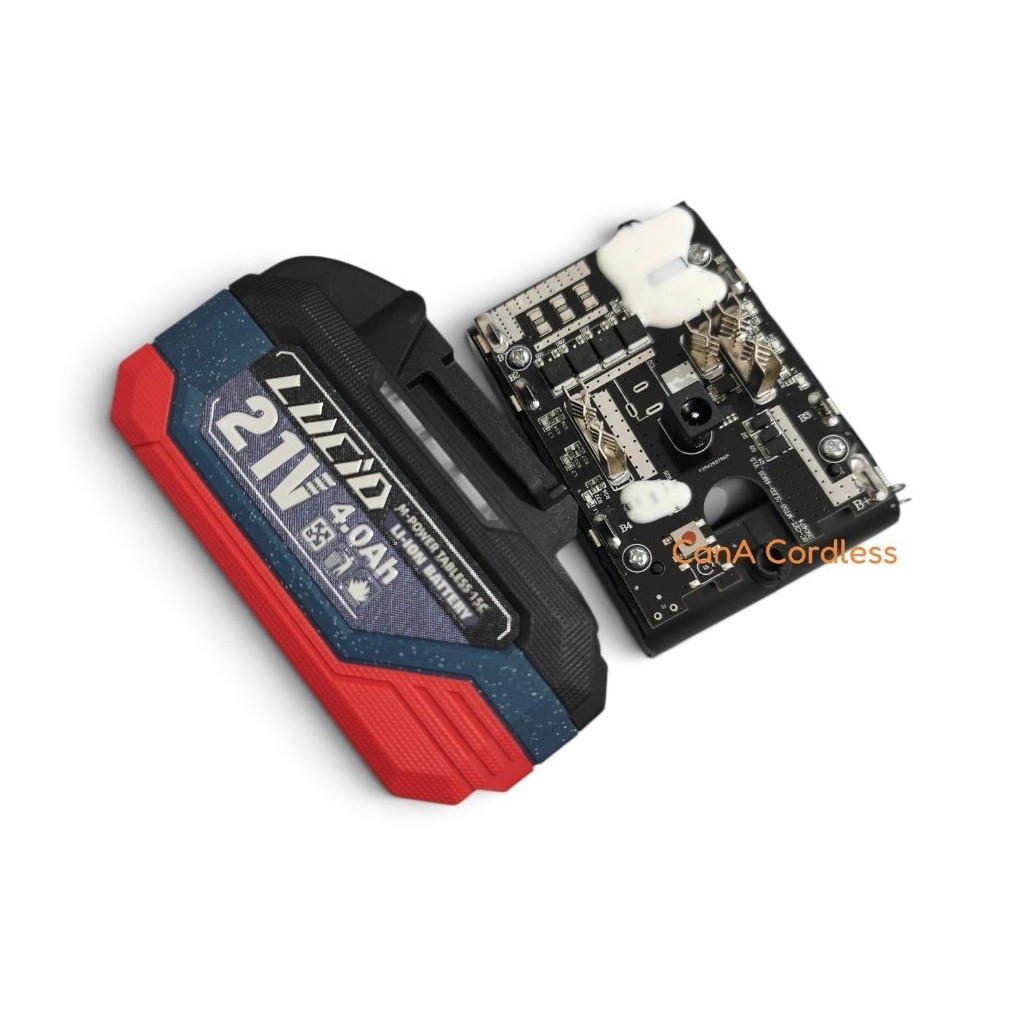 (TERBARU) Baterai TABLESS LUCID slot LXT 4.0/6.0ah 10cell Lucid INR