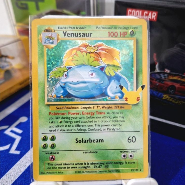Pokemon Venusaur Holo Rare Celebrations 25th Anniversary English