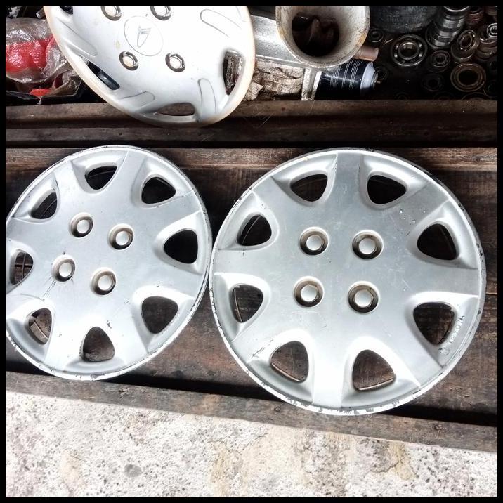 DISKON DOP VELG WHEEL DOP TOYOTA STARLET RING 13 ORIGINAL BEKAS 2PCS 