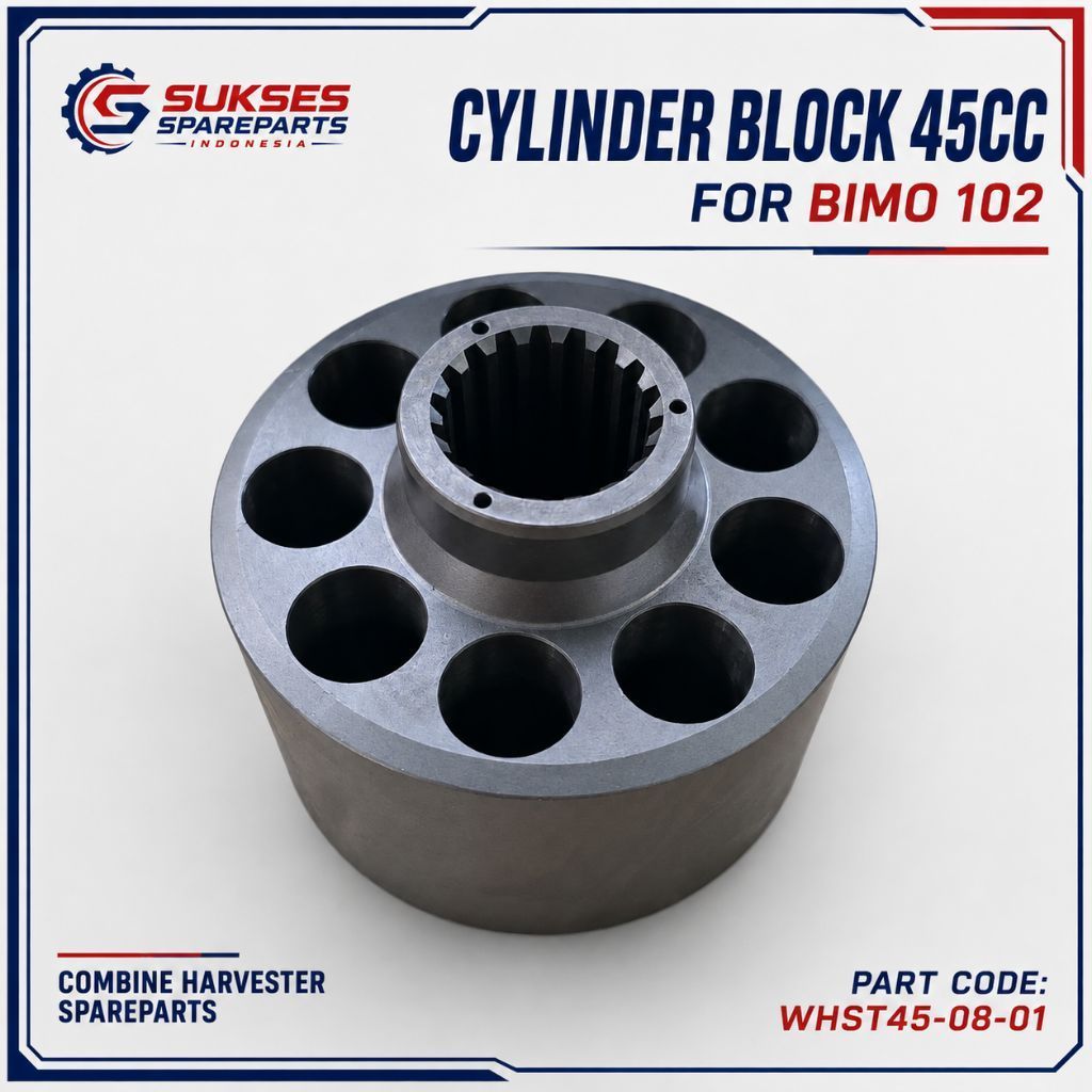 BURING HST 45CC BIMO 102 | RUMAH TAWON BIMO 102 | CYLINDER BLOCK 45CC BIMO 102 | WHST45-08-01 | Gros