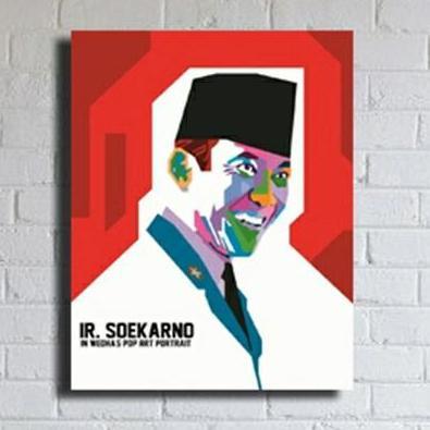 POSTER DINDING IR SOEKARNO FBBOOK