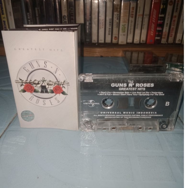 Kaset Pita Guns n Roses - Greatest Hits