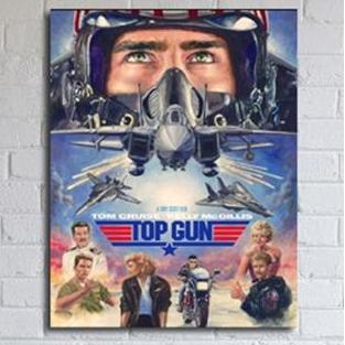 POSTER TOP GUN MOVIE FBBOOK