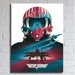 POSTER DINDING ART TOP GUN MOVIE FBBOOK