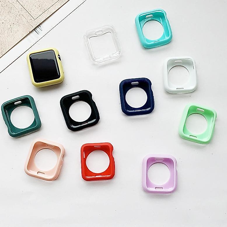 NEW PROMO Rubber Case for Apple Watch Ultra 3 2 / Ultra Series 11 10 9 8 7 6 SE 3 2 5 4 3 Se Soft Bu