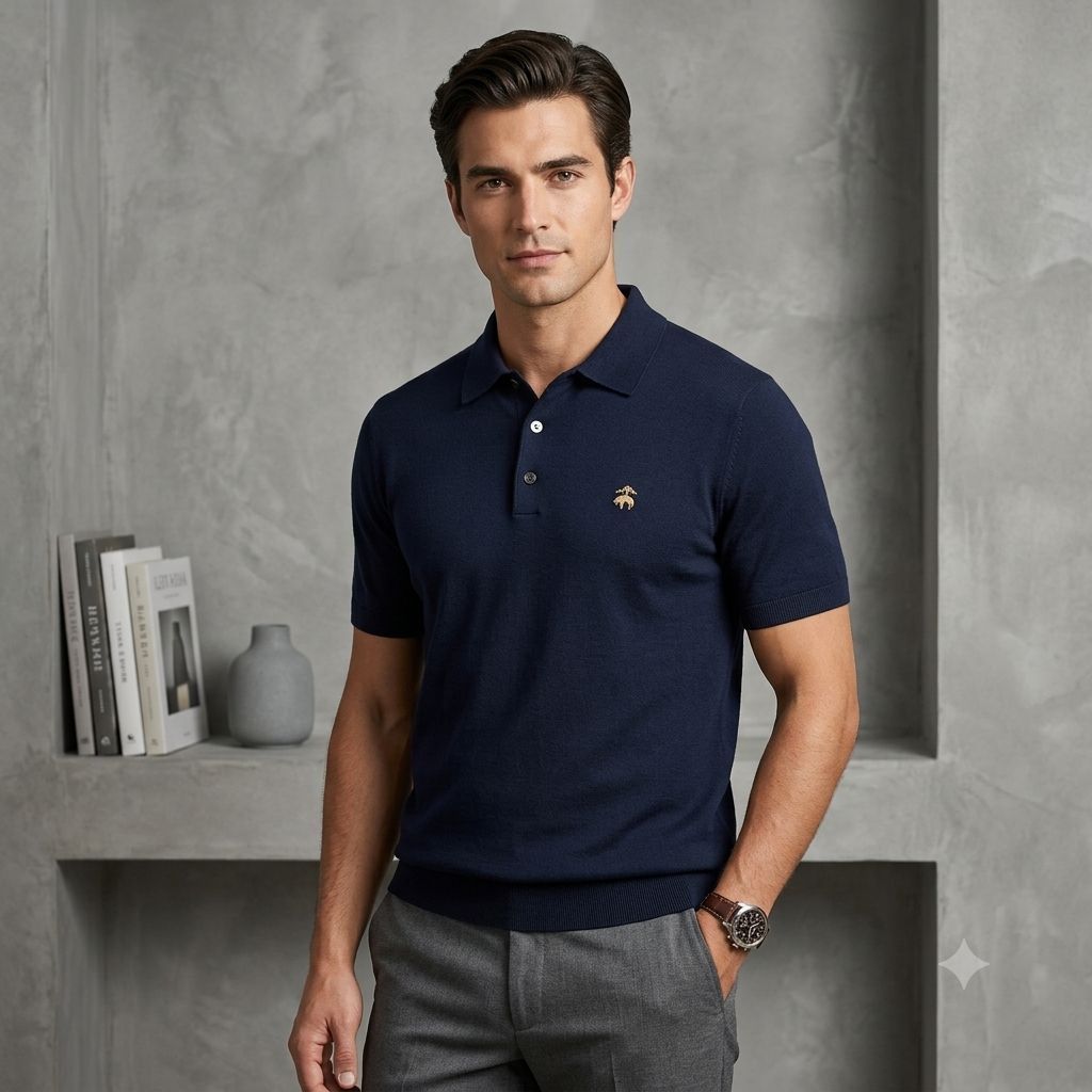 Brooks Brothers Knit Polo Shirt