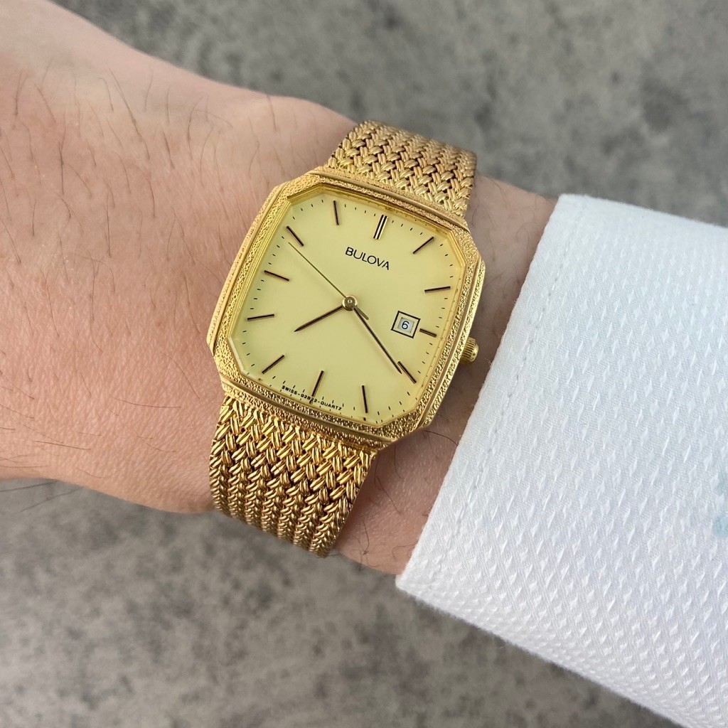 Bulova Vintage Gold Octagonal ORIGINAL