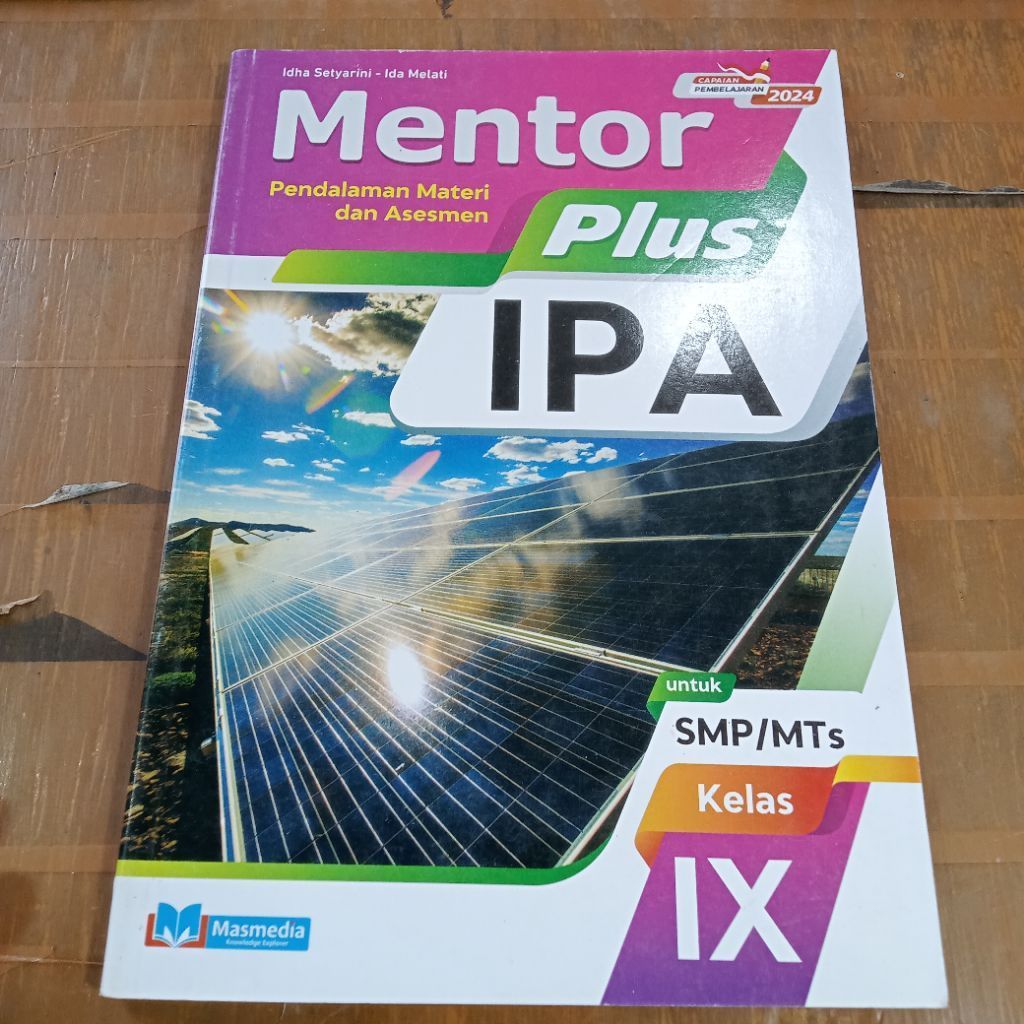 BUKU MENTOR PENDALAMAN MATERI DAN ASESMEN PLUS IPA UNTUK SMP KELAS 9